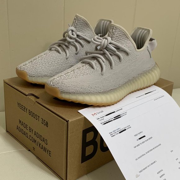 sesame yeezy size 6